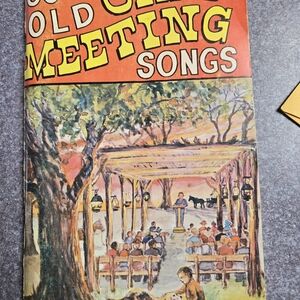 Vintage Songbook with Colorful Cover Art